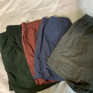 Set of 4 Chubbies Shorts SOLD